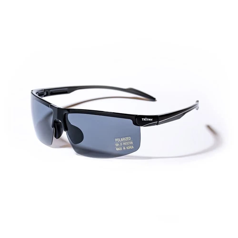 韓國製超輕偏光太陽眼鏡 (附送一副變色抗藍光替換鏡片) Chameleon Sunglasses Black w/extra photomatic lens
