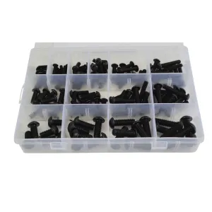 124pc Button Head Cap Screw  Grab Kit