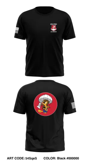 127th EN BN, 1BCT 82nd ABN Div Core Men's SS Performance Tee - 54SqeS