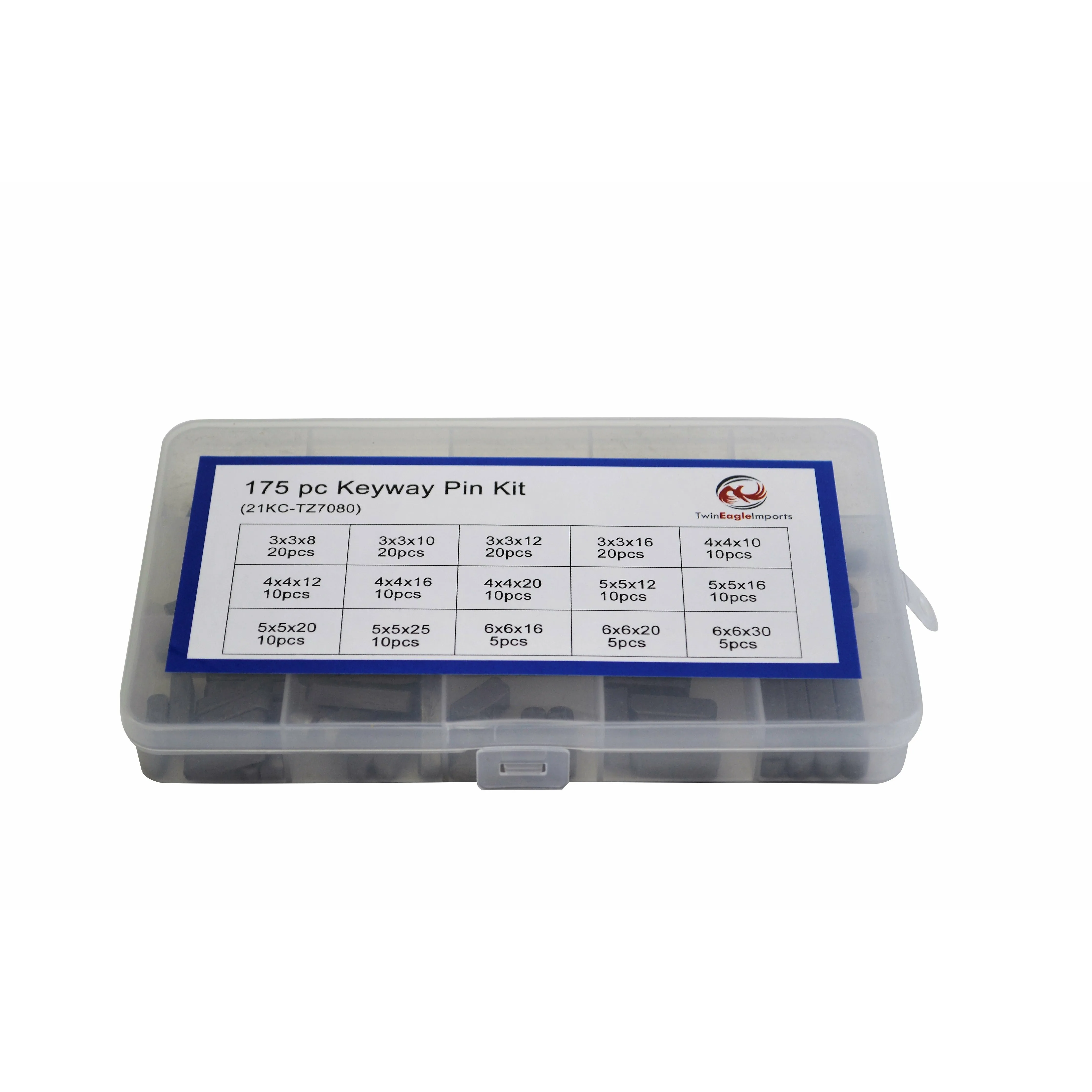175pc Metric Keyway and 164pc Woodruff Keys Grab Kit