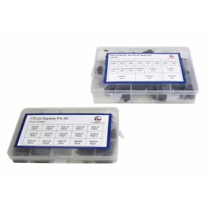 175pc Metric Keyway and 164pc Woodruff Keys Grab Kit