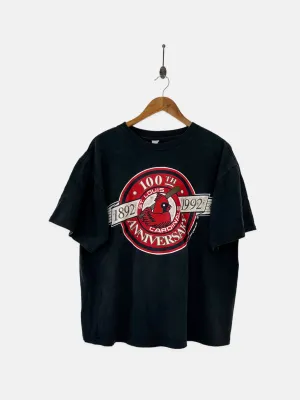 1992 St Louis Cardinals MLB USA Made Vintage T-Shirt Size 12-14