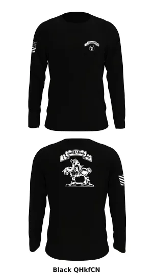2-136 B Co Store 1 Core Men's LS Performance Tee - QHkfCN