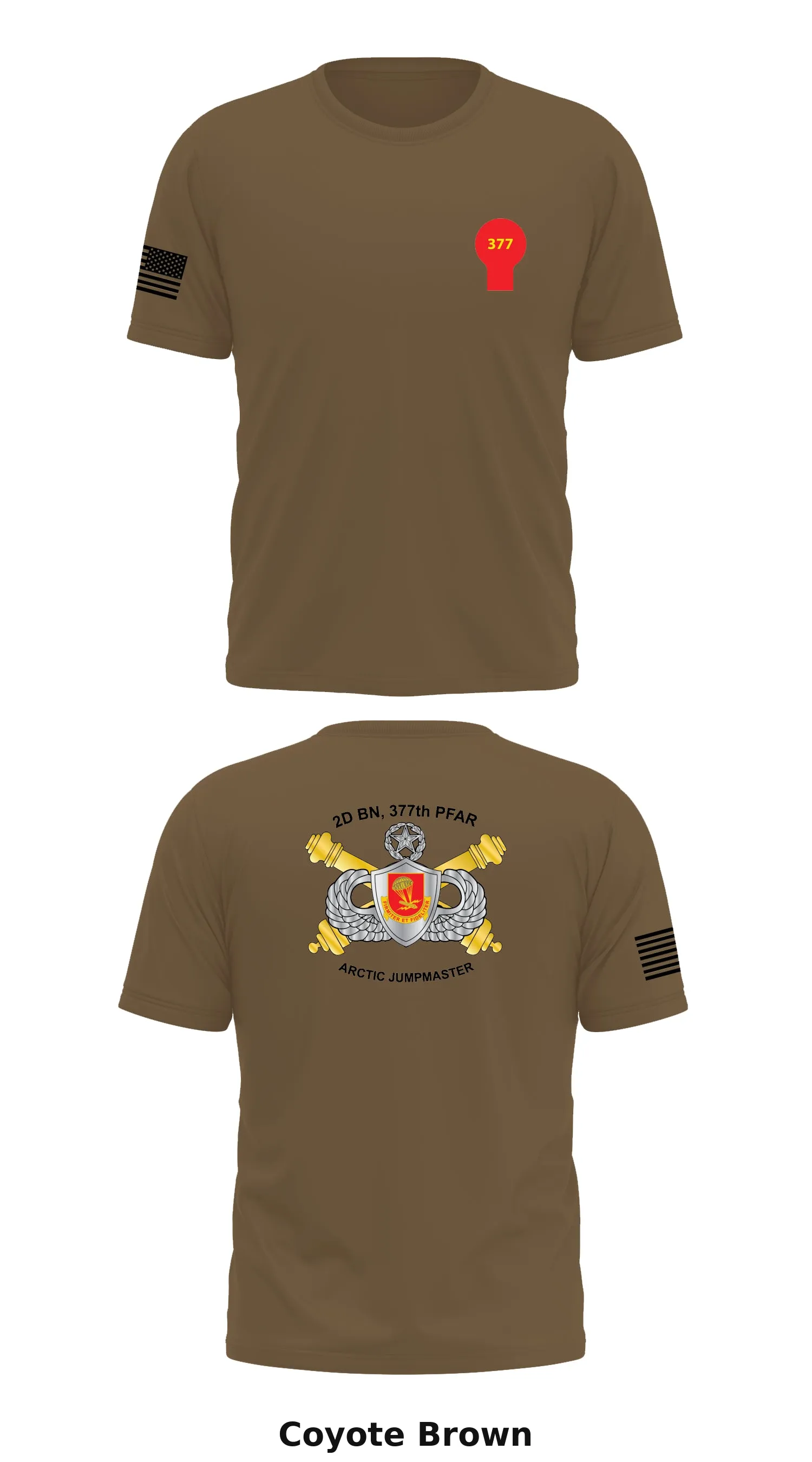 2-377TH PFAR Store 1 Core Men's SS Performance Tee - 32384076128