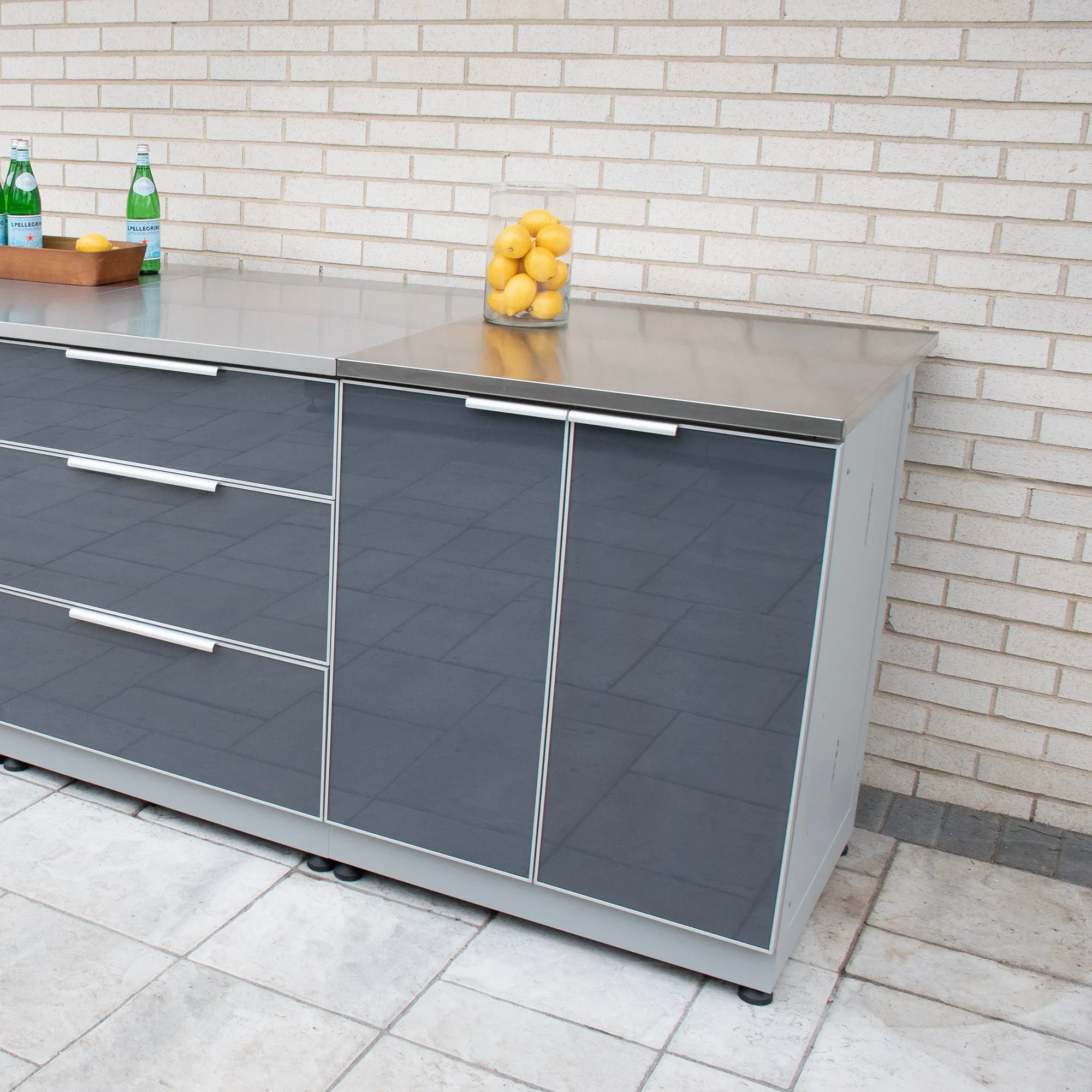 2 Door Outdoor Kitchen Cabinet