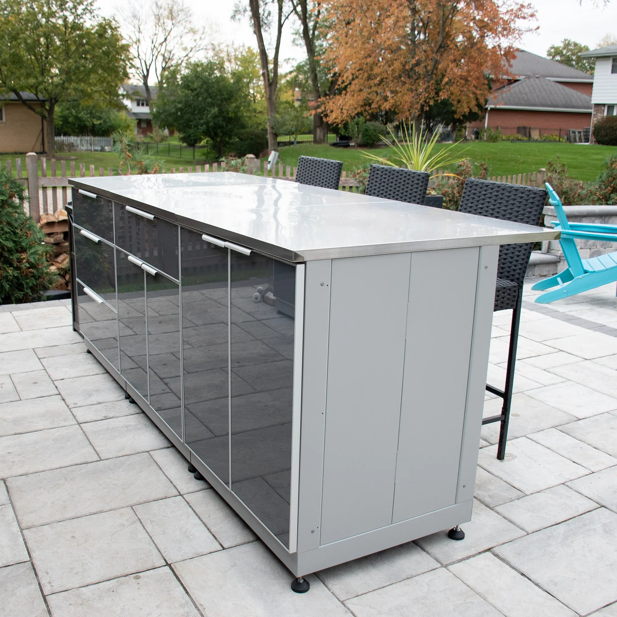 2 Door Outdoor Kitchen Cabinet