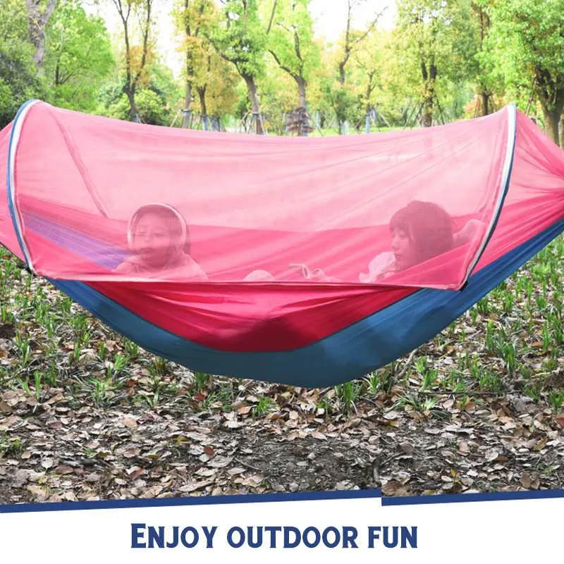 2 Person Portable Outdoor Hammock Mosquito Net.