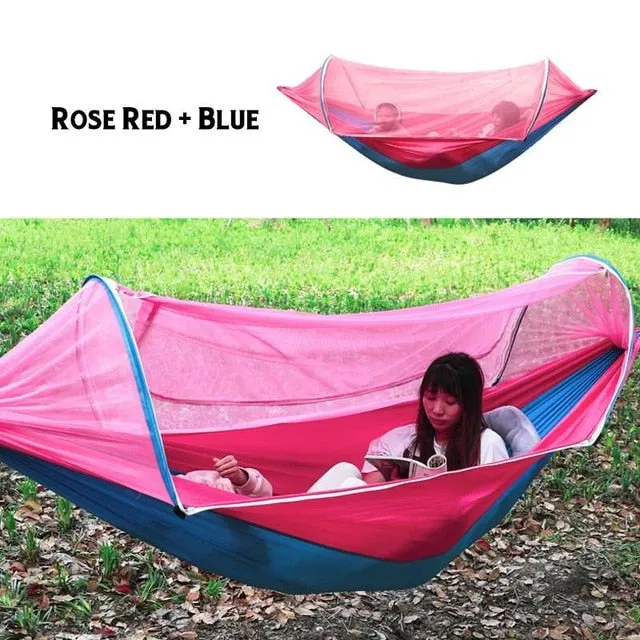 2 Person Portable Outdoor Hammock Mosquito Net.