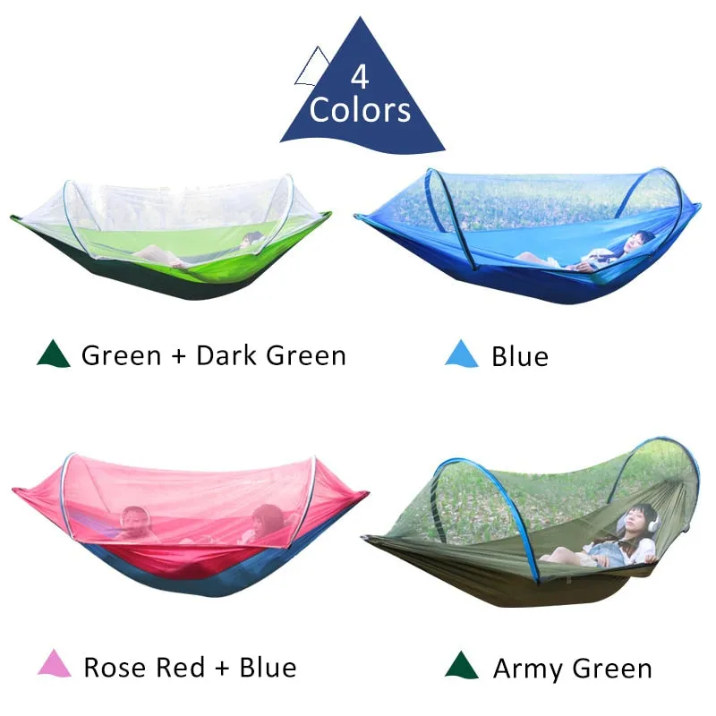 2 Person Portable Outdoor Hammock Mosquito Net.