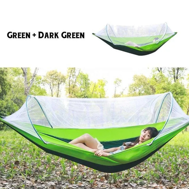 2 Person Portable Outdoor Hammock Mosquito Net.