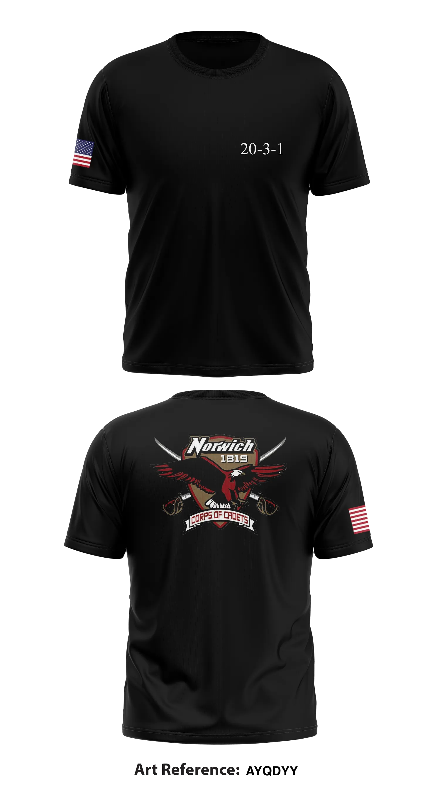 20-3-1 Store 1 Core Men's SS Performance Tee - AYqDYY
