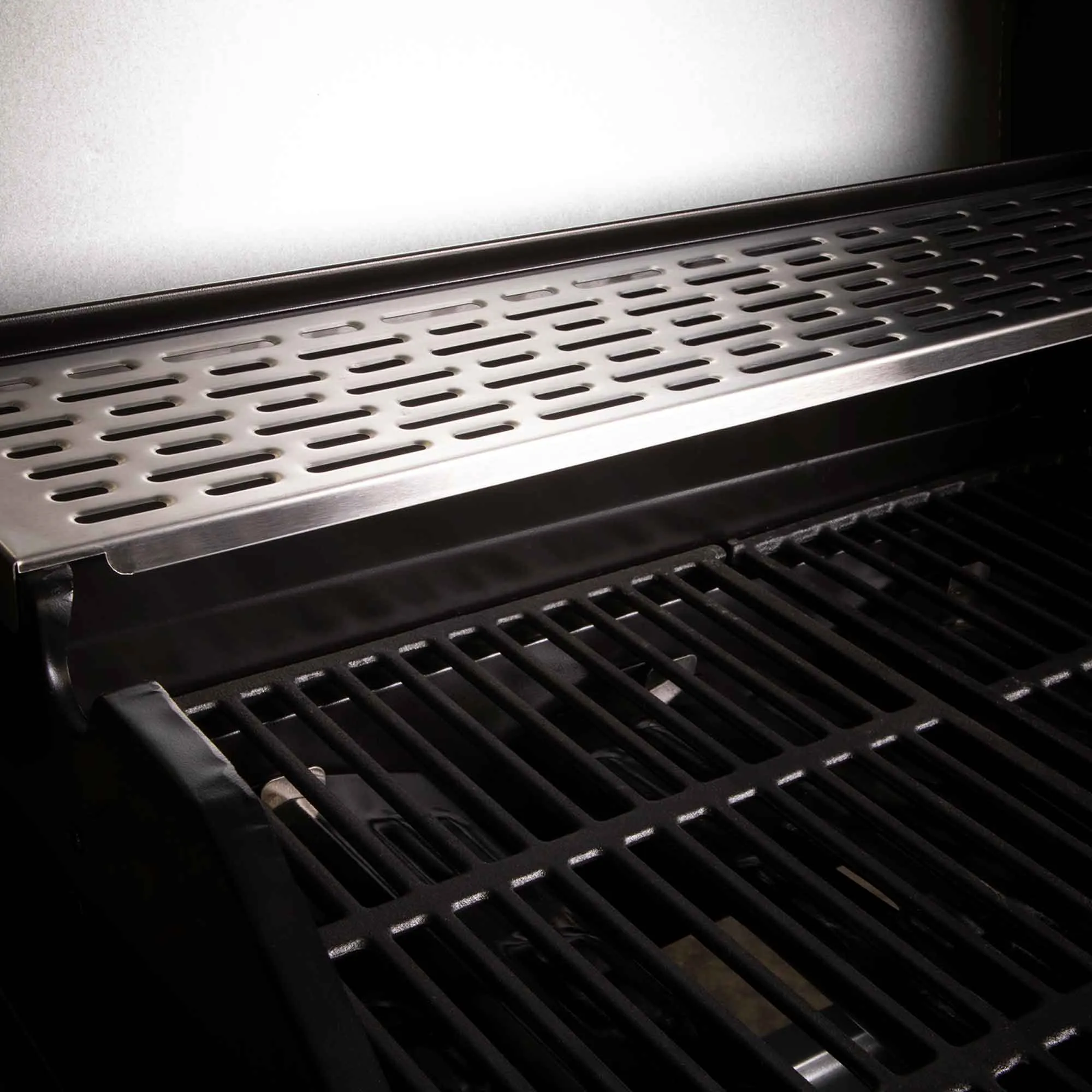3 Burner Deluxe Gas BBQ Grill with Piezo Ignition, Stainless Steel - DG16