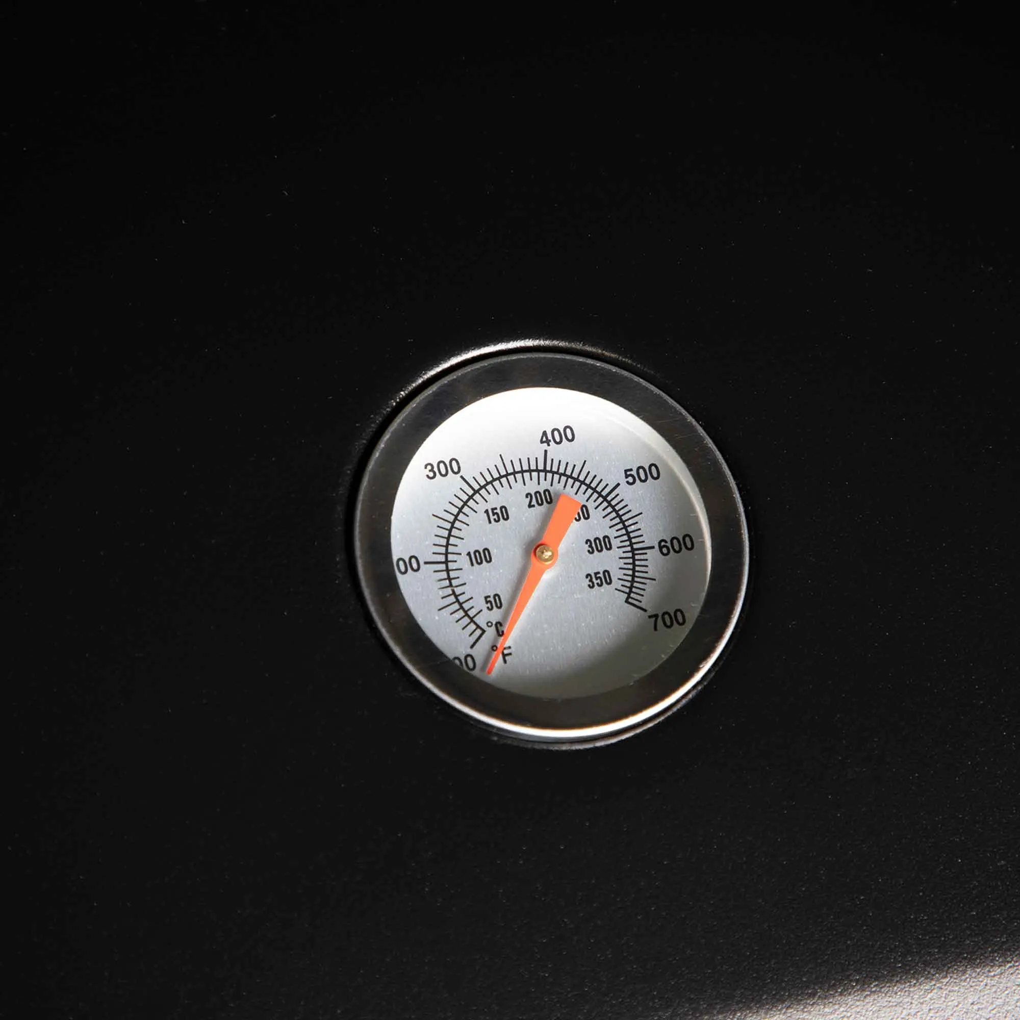 3 Burner Gas BBQ Grill with Piezo Ignition, Built-In Thermometer, Black/Stainless Steel - DG14