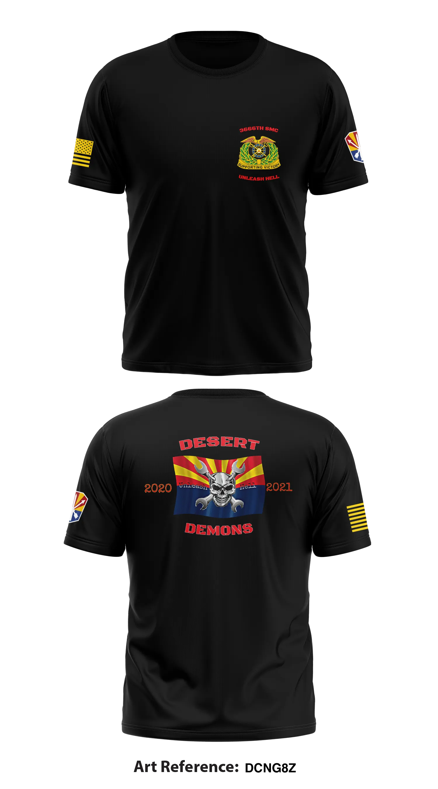 3666th SMC Store 1 Core Men's SS Performance Tee - DcnG8z