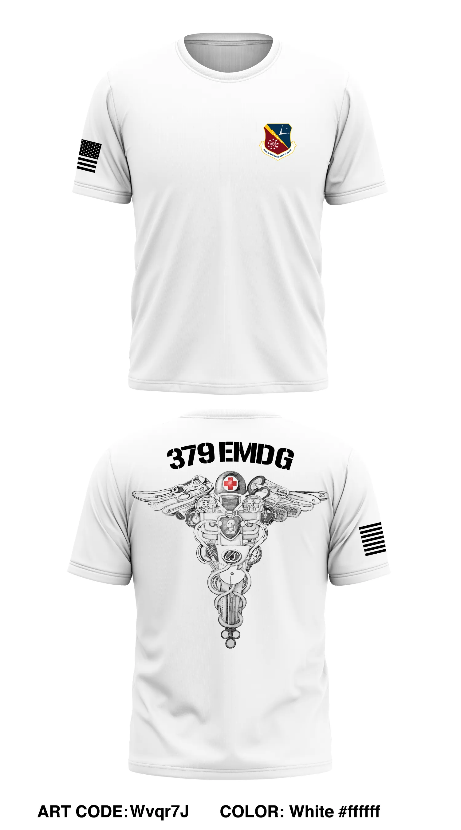 379th AEW Store 1 Core Men's SS Performance Tee - Wvqr7J
