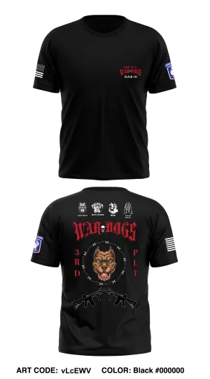 3PLT, A Co 54th BEB 173rd IBCT Core Men's SS Performance Tee - vLcEWV