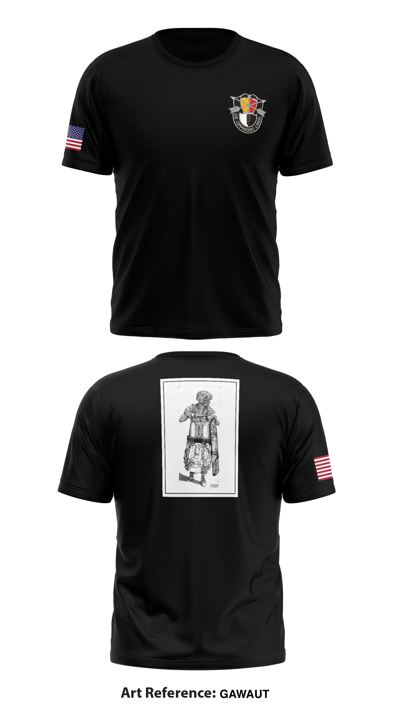 3rd Special Forces Group Store 1 Core Men's SS Performance Tee - GAWAUT