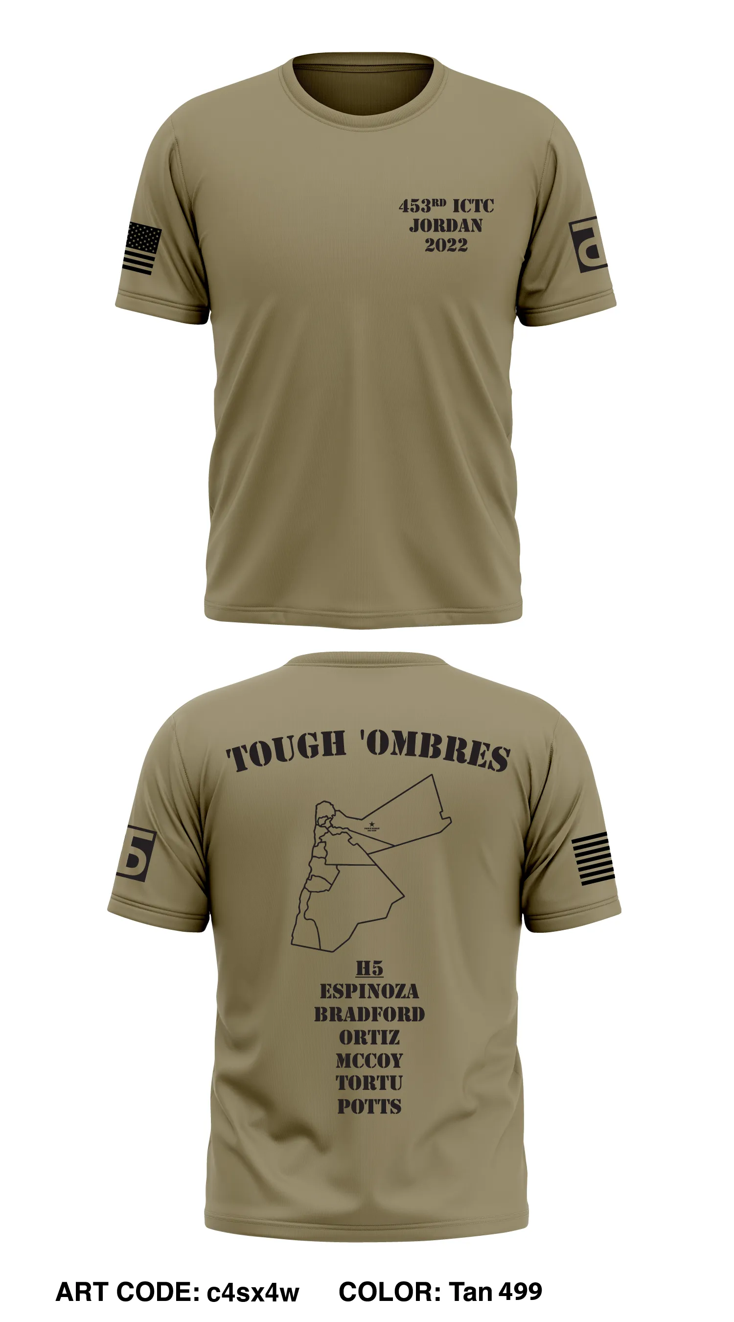 453rd ICTC Core Men's SS Performance Tee - c4sx4w