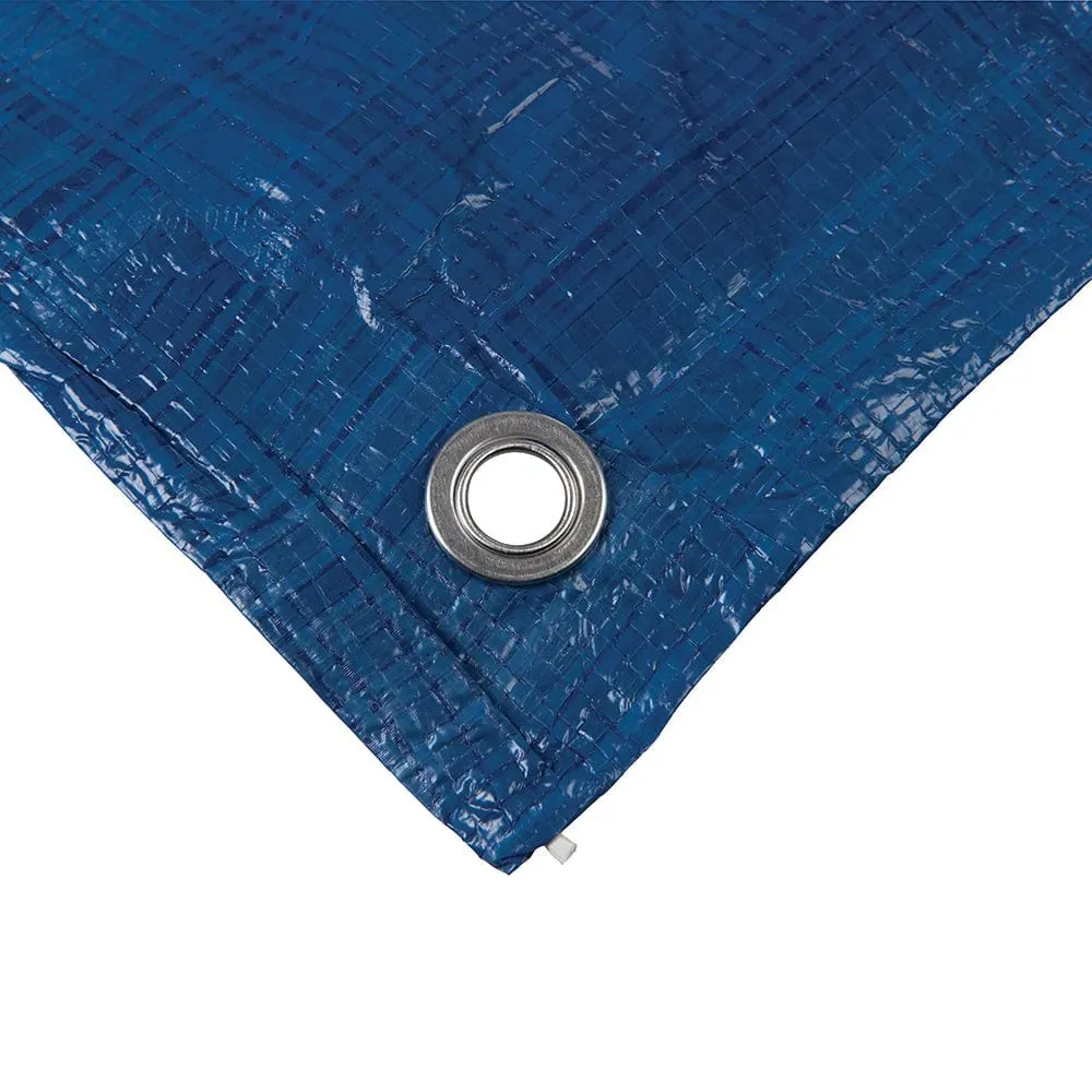 4.8 X 6.1M TARPAULIN CAR VAN TRAILER CAMPING GROUND SHEET 675091