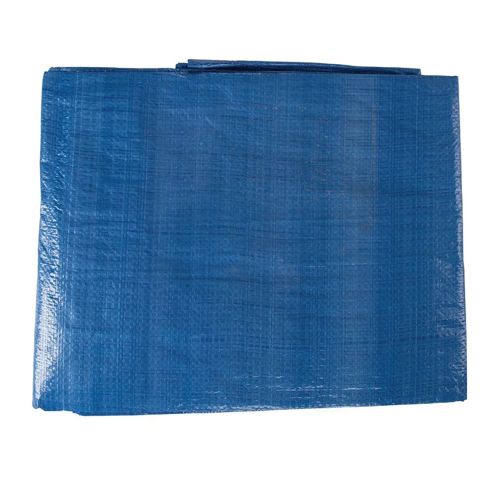 4.8 X 6.1M TARPAULIN CAR VAN TRAILER CAMPING GROUND SHEET 675091