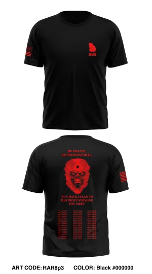 565 Store 1 Core Men's SS Performance Tee - RAR8p3