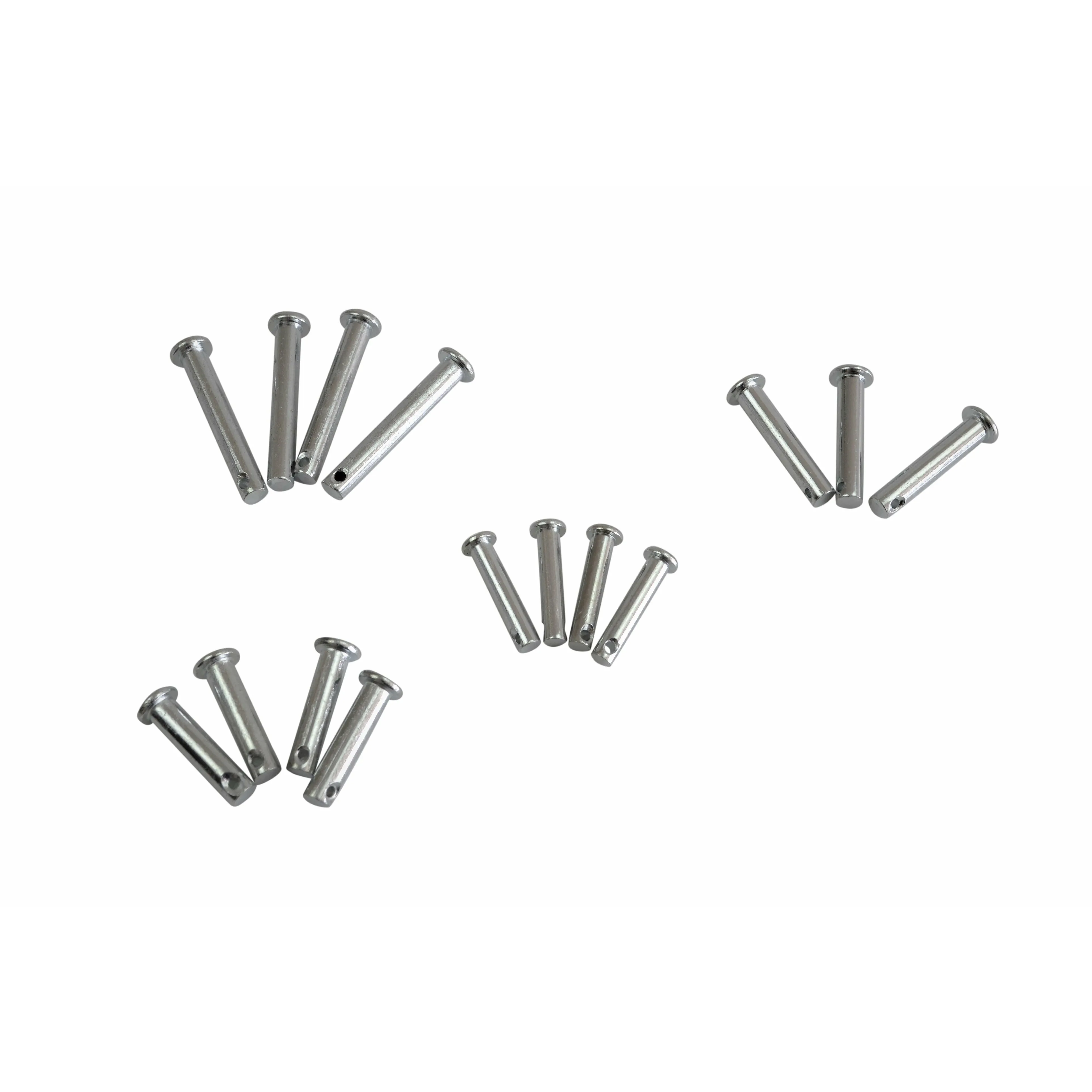 60pc Metric Clevis Pin Kit and 150pc Metric R Pin Clip Grab Kit