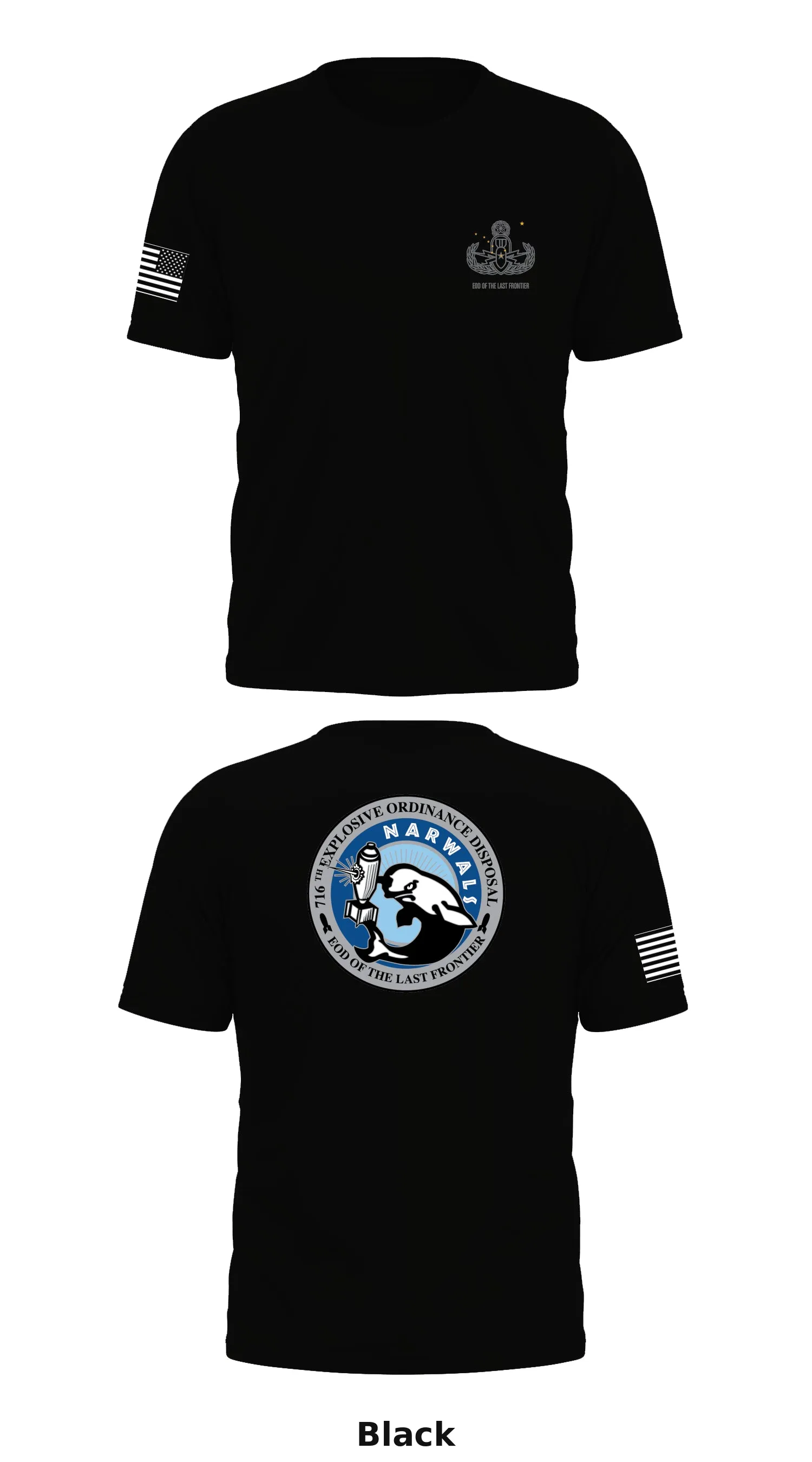 716TH EOD Store 1 Core Men's SS Performance Tee - 50179220028