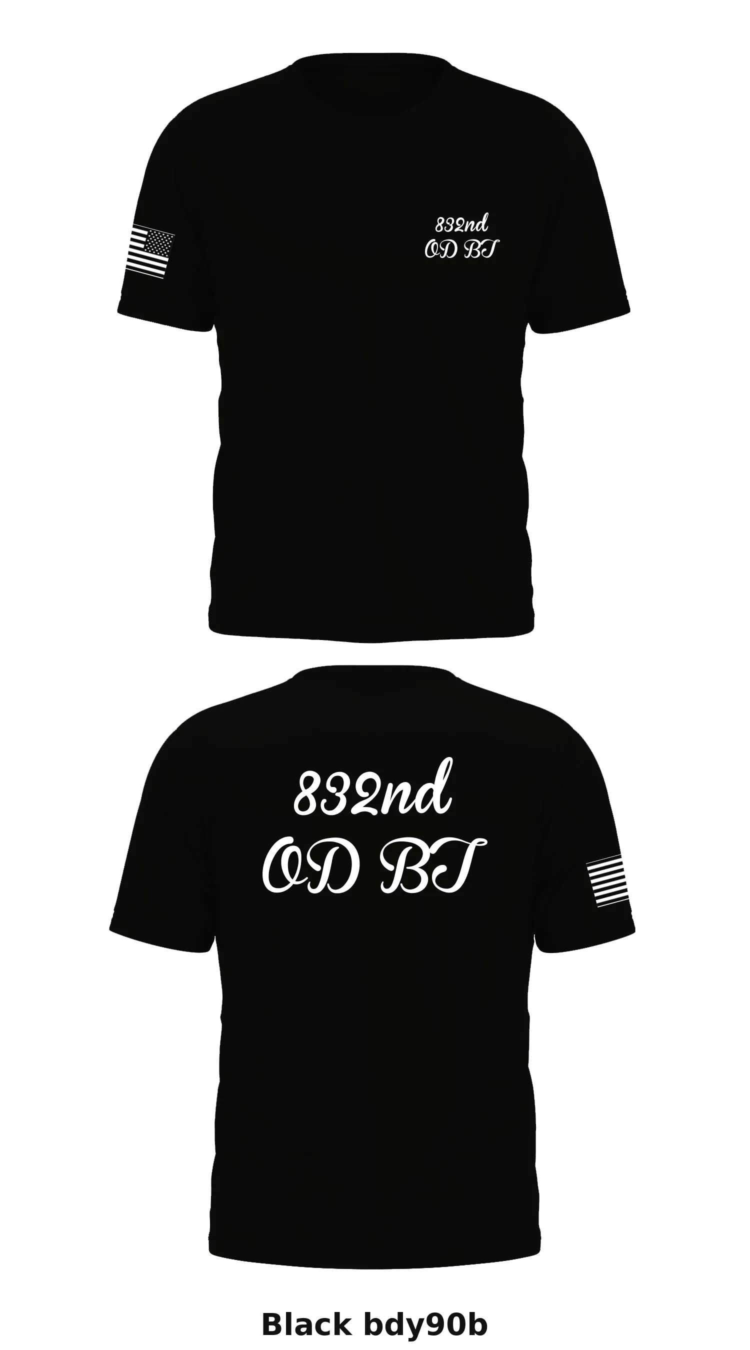 832nd OD BT Store 1 Core Men's SS Performance Tee - bdy90b