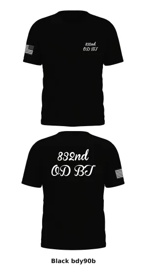 832nd OD BT Store 1 Core Men's SS Performance Tee - bdy90b