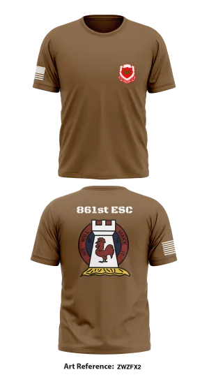 861st ESC Store 1 Core Men's SS Performance Tee - zwzFx2