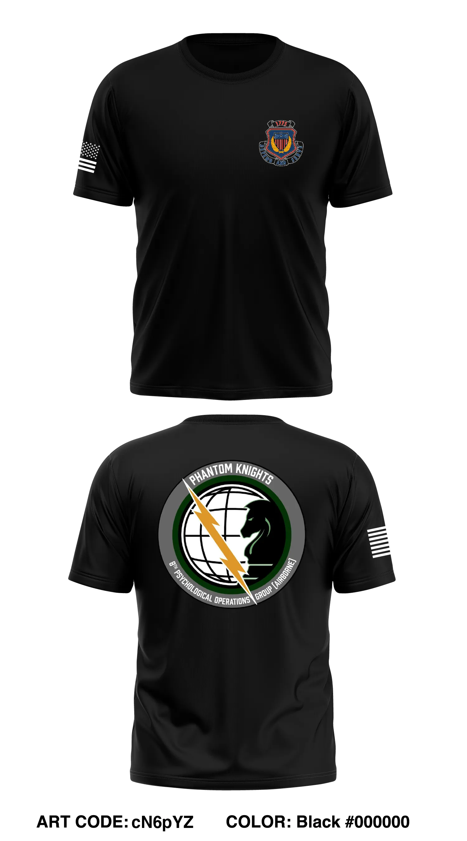8th POG(A) Store 1 Core Men's SS Performance Tee - cN6pYZ