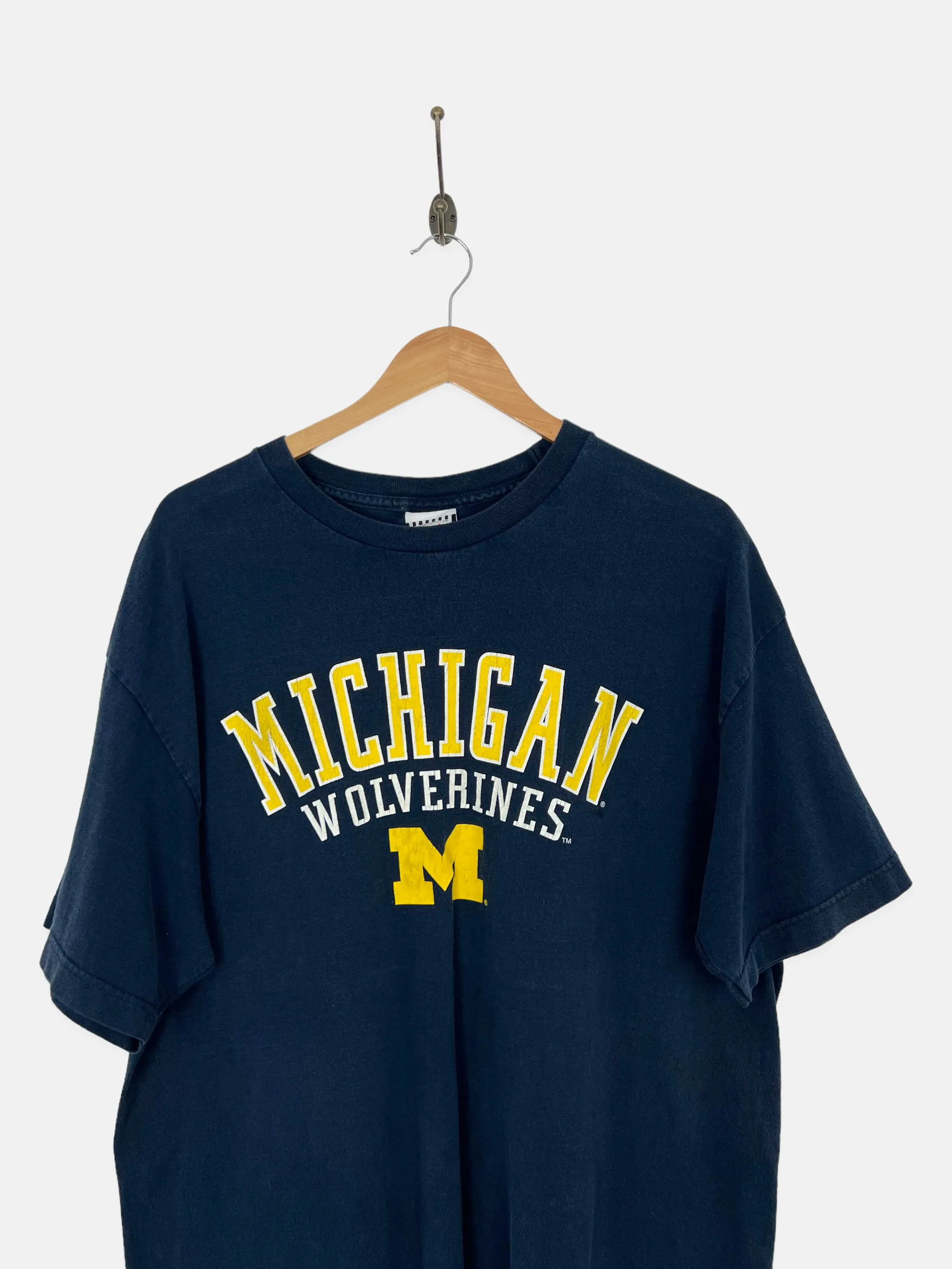 90's Michigan Wolverines Footlocker Exclusive Vintage T-Shirt Size XL