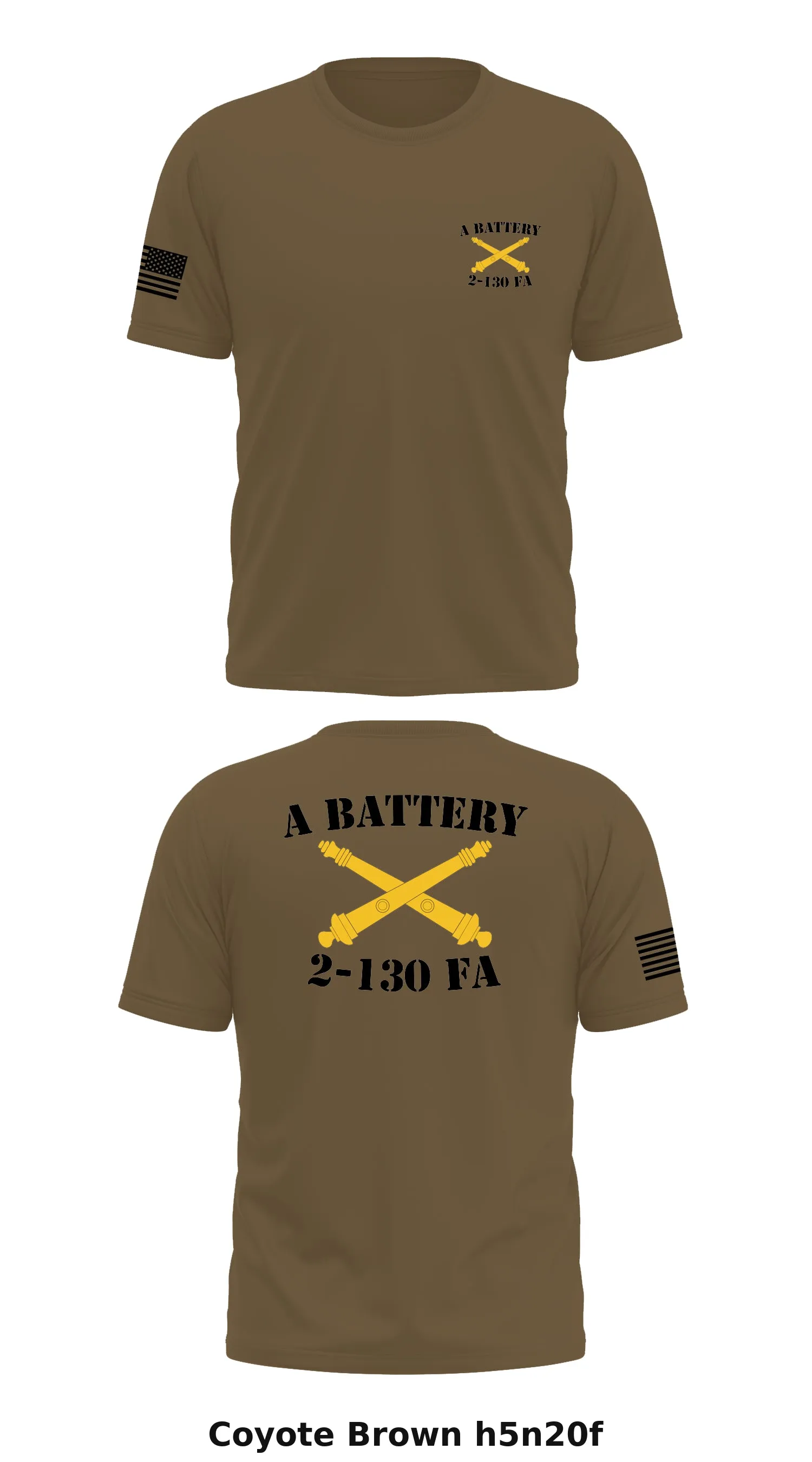 A Battery 2-130 FA Store 1 Core Men's SS Performance Tee - h5n20f
