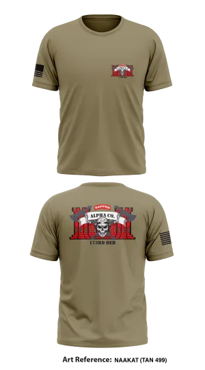 A CO 173rd BEB Store 1 Core Men's SS Performance Tee - NAAkaT