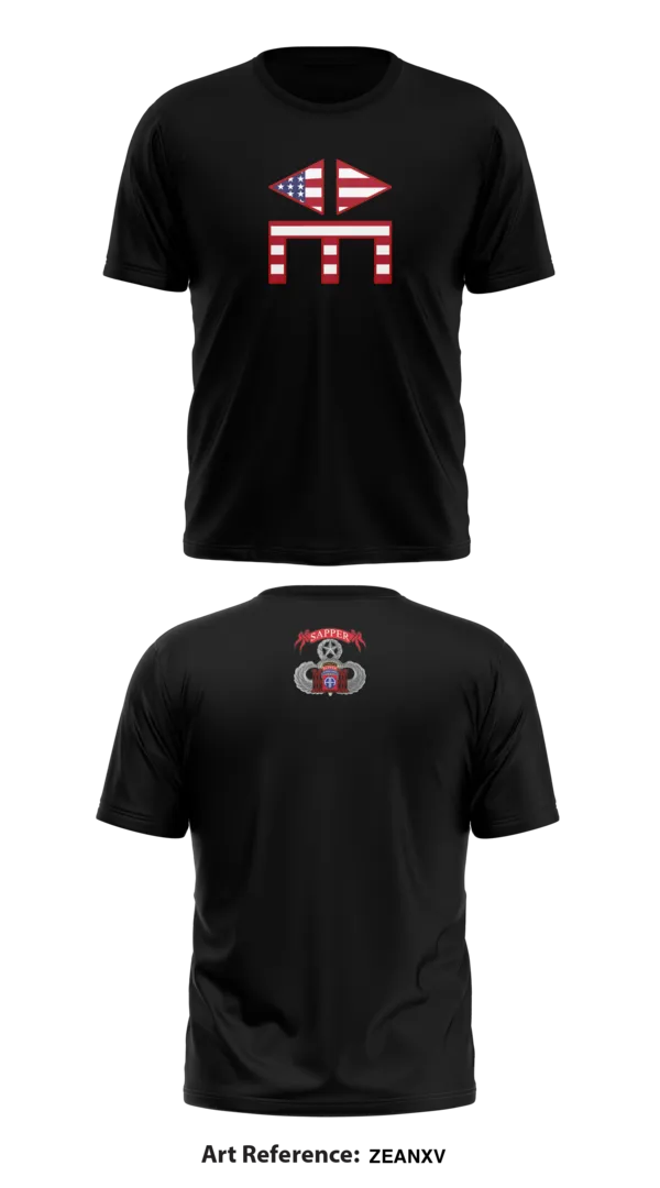 A Co, 307th AEB Men's Core Men's SS Performance Tee - ZeanxV