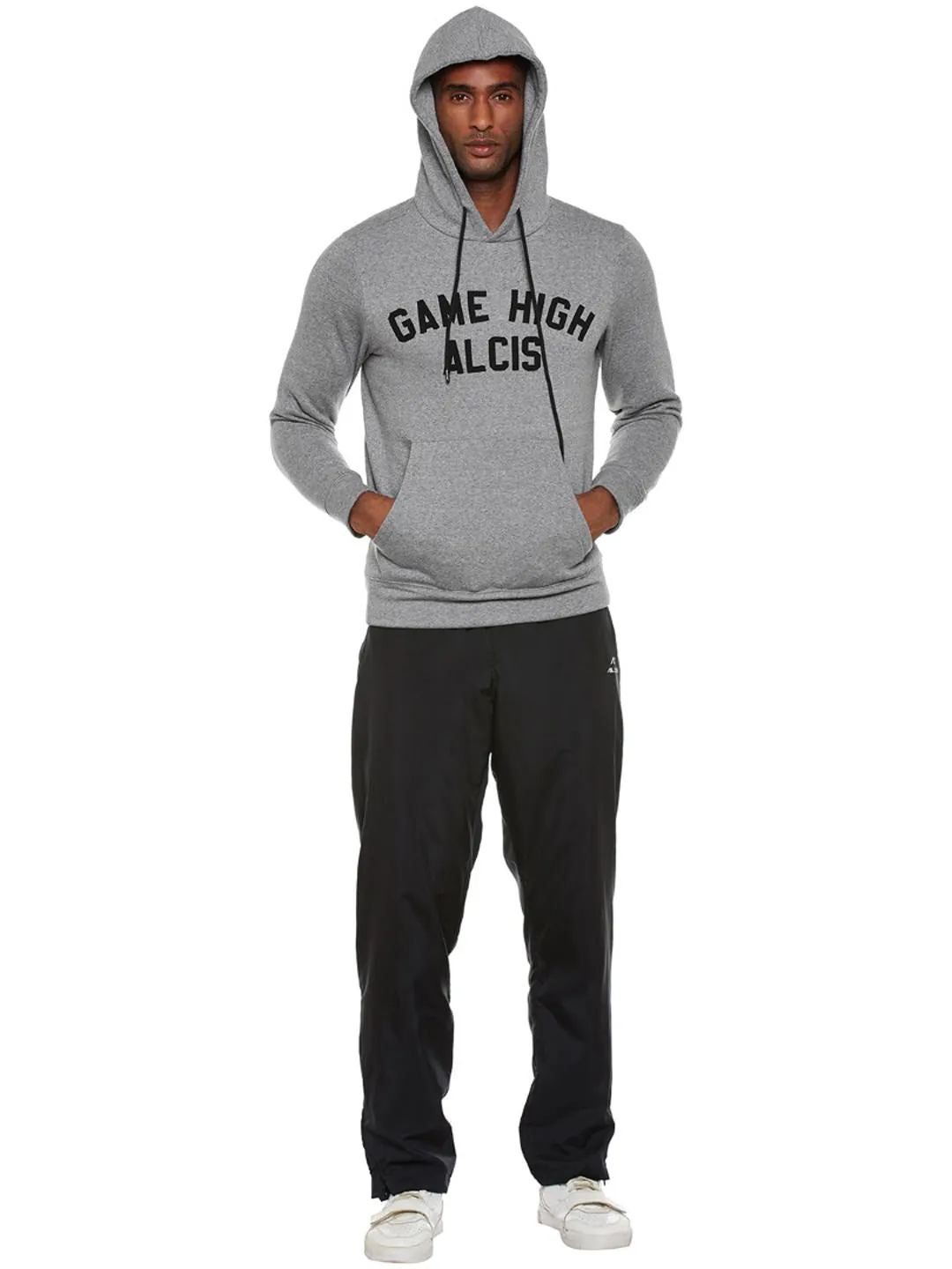 Alcis Mens Grey Sweat Shirt 150MSS228