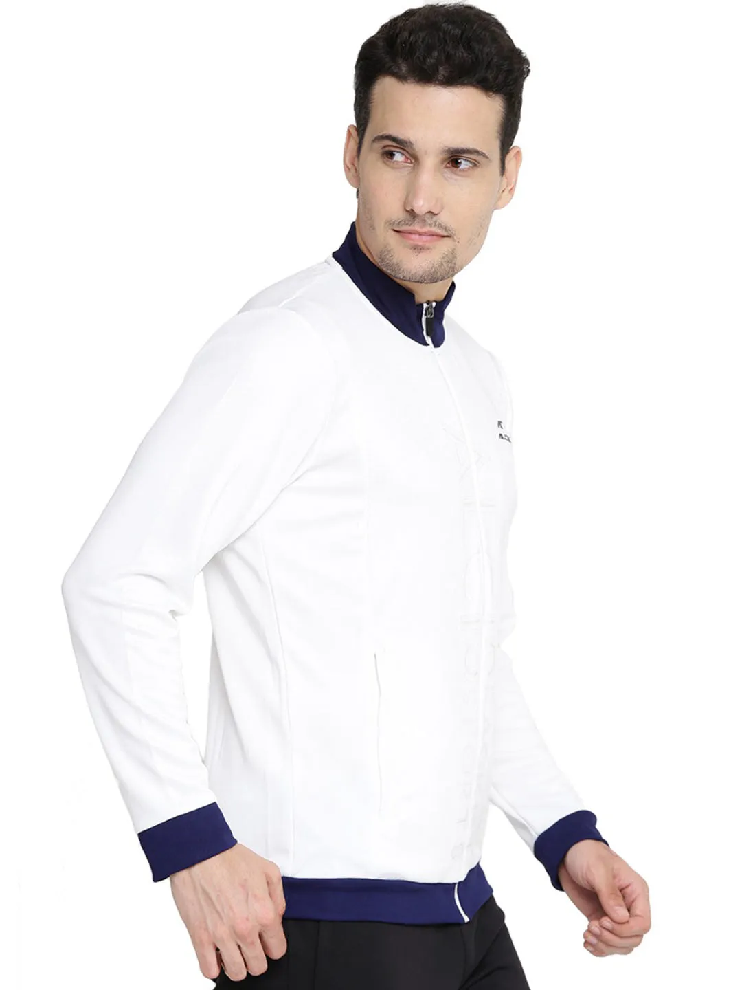Alcis Mens White Jacket 509MJK371