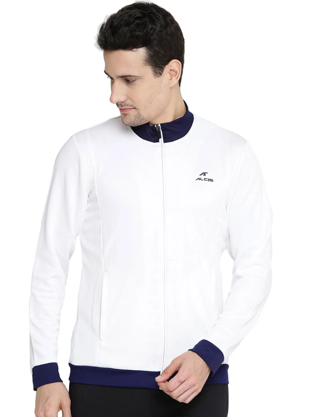 Alcis Mens White Jacket 509MJK371