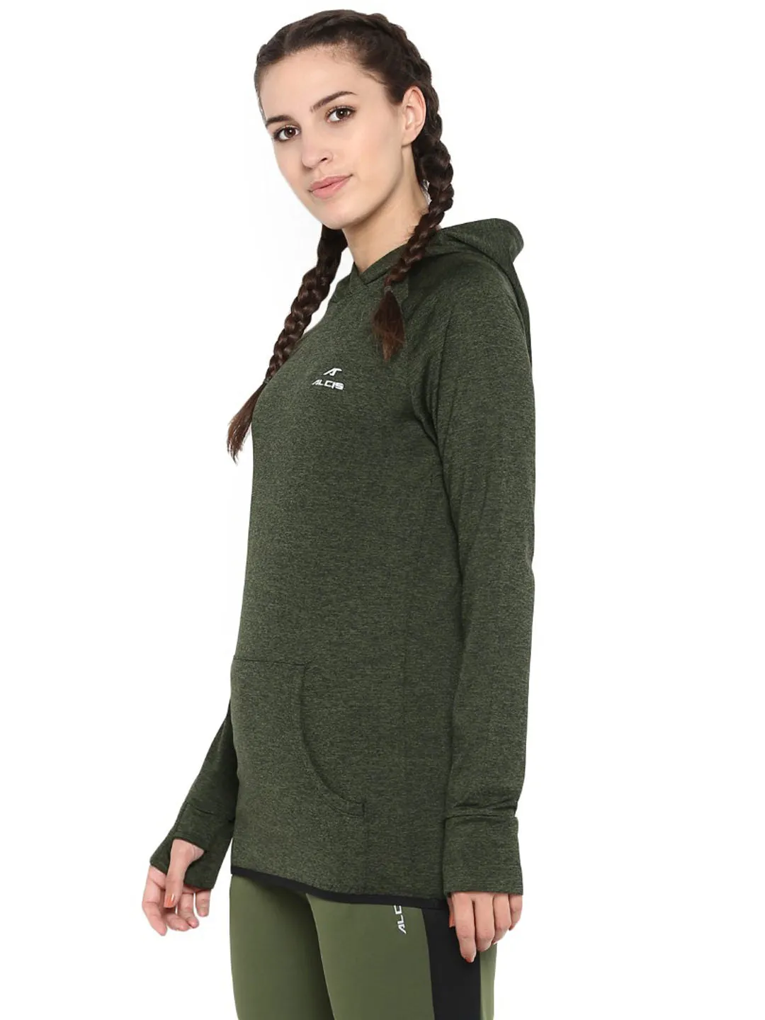 Alcis Women Black Solid Jackets