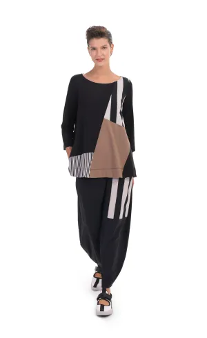 Alembika Tekbika Mixed Print Top