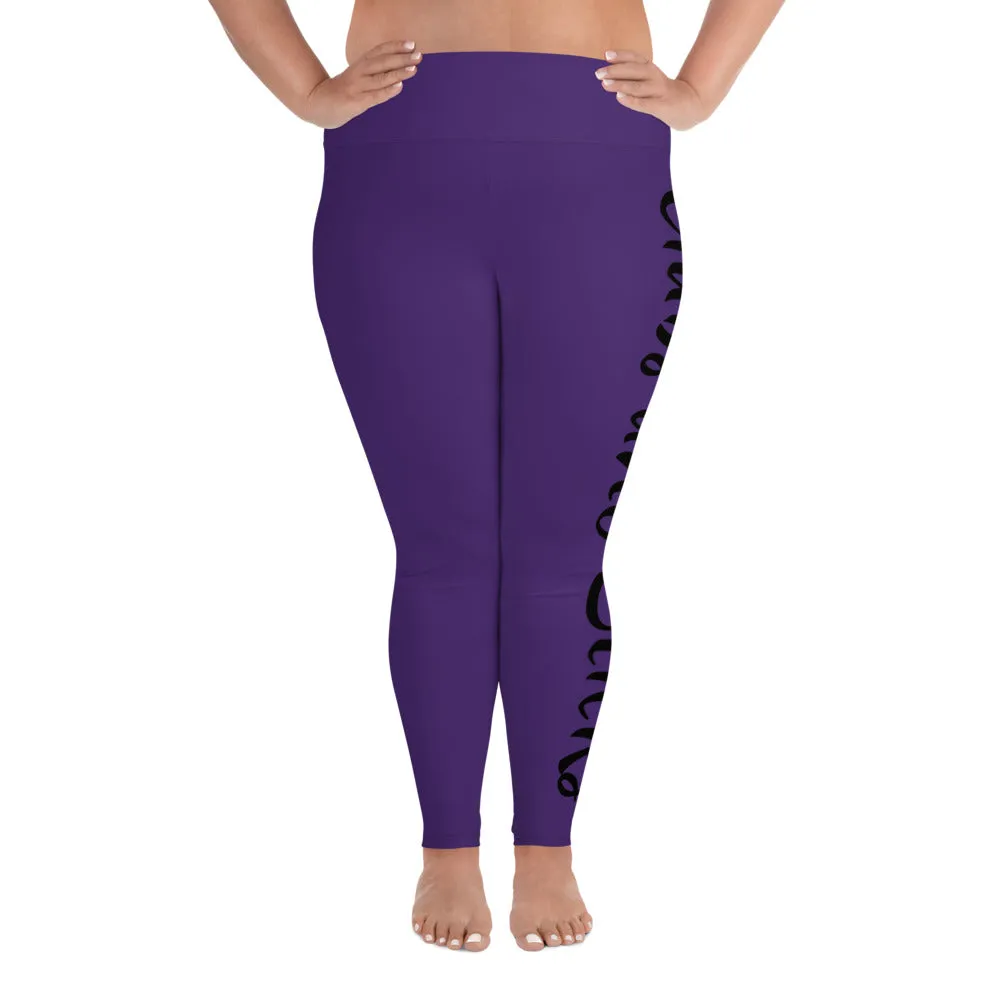 All-Over Print Plus Size Leggings