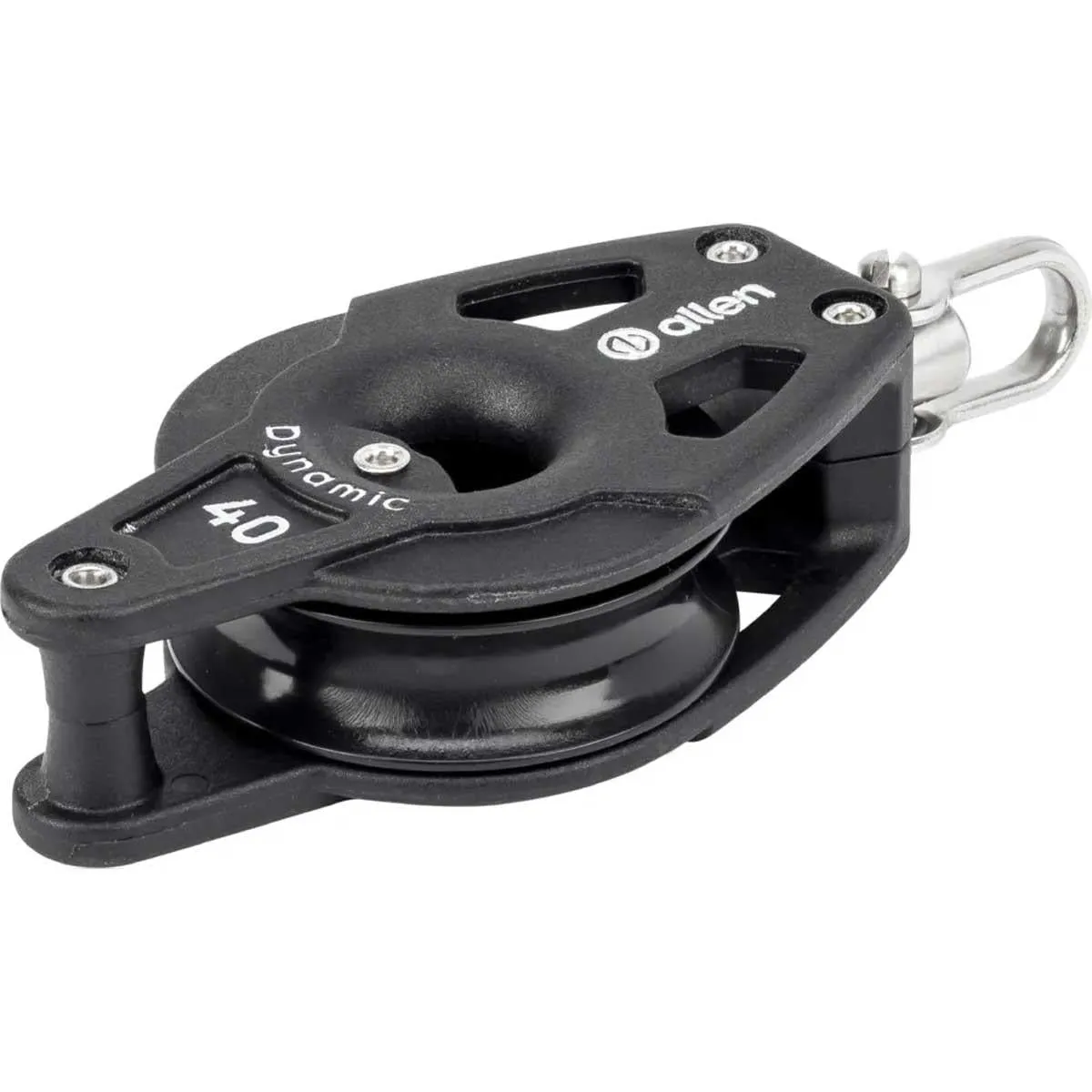 Allen 40mm Dynamic Single Swivel Block With Becket - A20401B