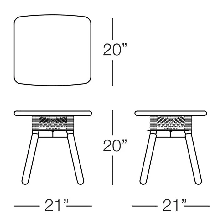 Amazonia Side Table