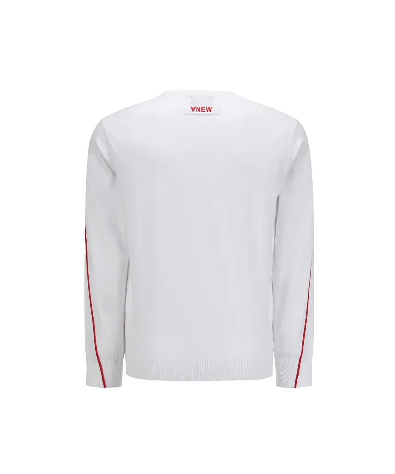 Anew Golf Men's SP Essential Sweater - White