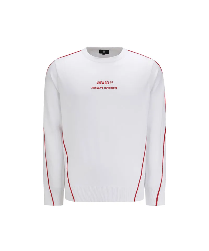 Anew Golf Men's SP Essential Sweater - White