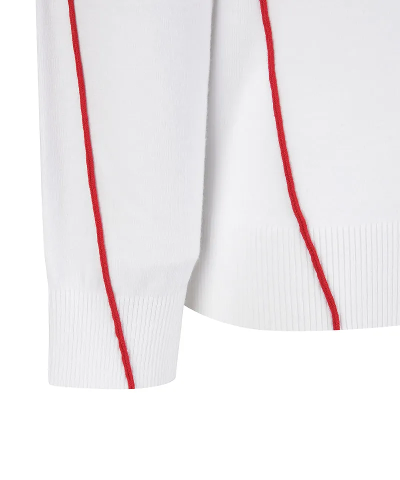Anew Golf Men's SP Essential Sweater - White
