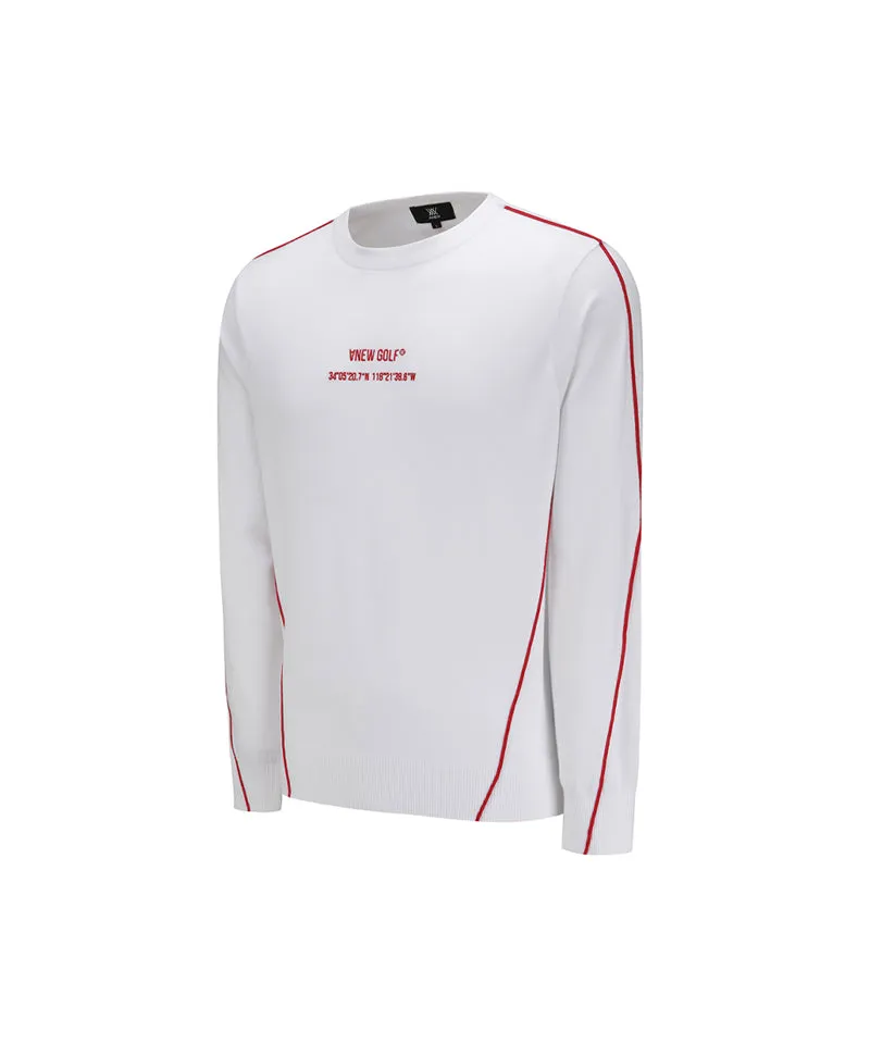 Anew Golf Men's SP Essential Sweater - White