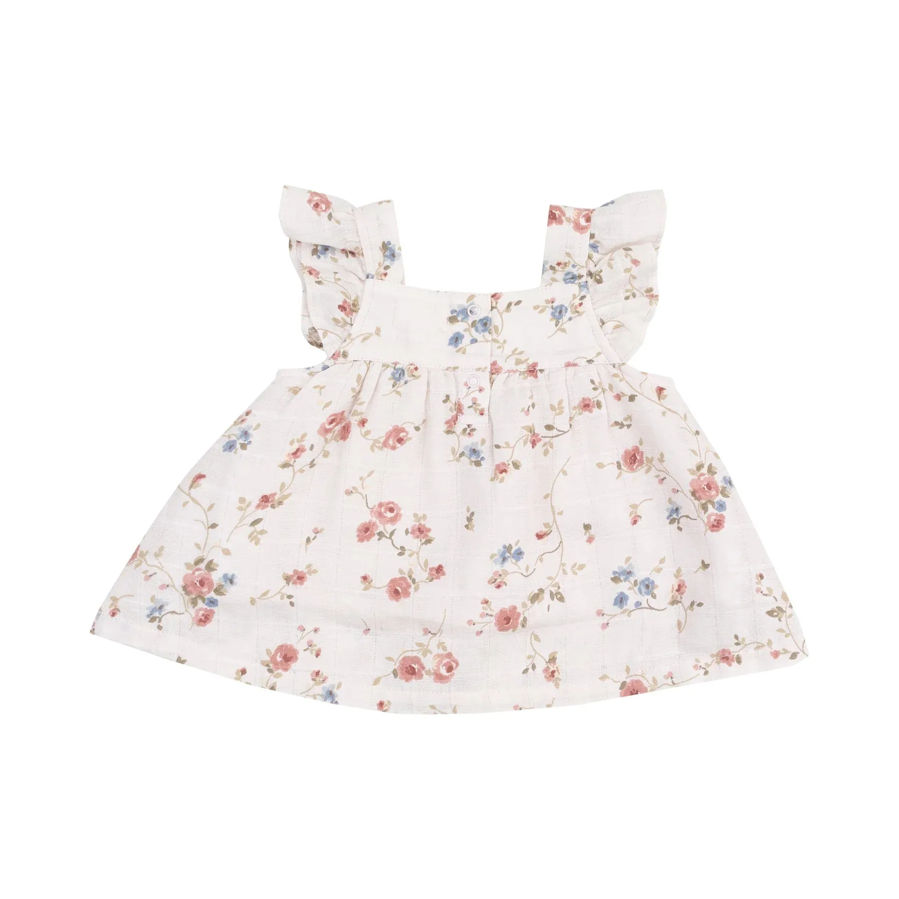 Angel Dear - Pinafore and High Waisted Diaper Cover - Climbing Roses