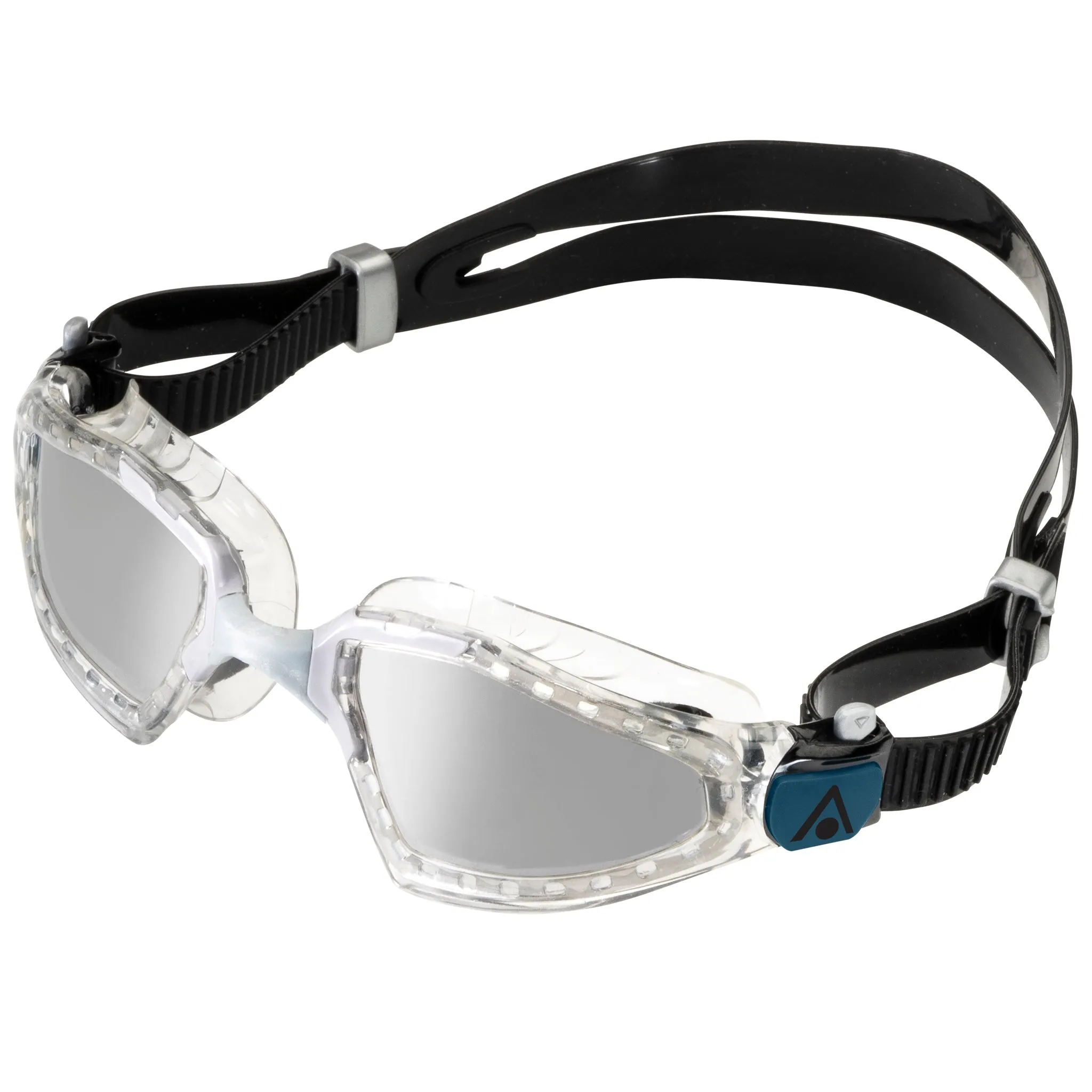Aquasphere Kayenne Pro Swimming Goggles Silver Mirrored Lenses