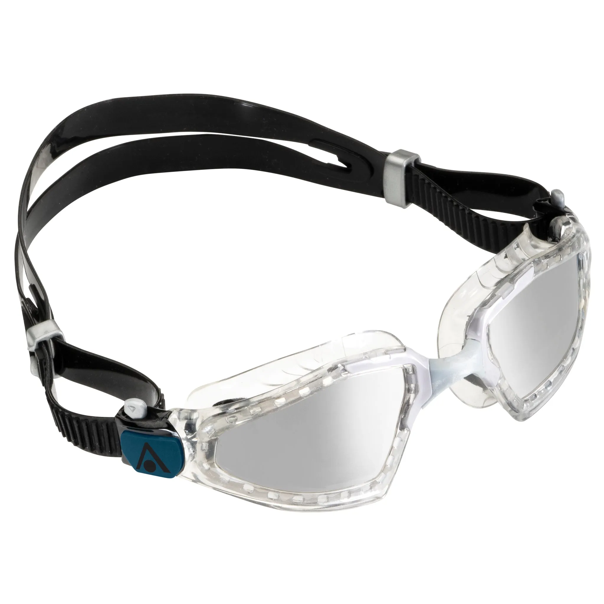 Aquasphere Kayenne Pro Swimming Goggles Silver Mirrored Lenses